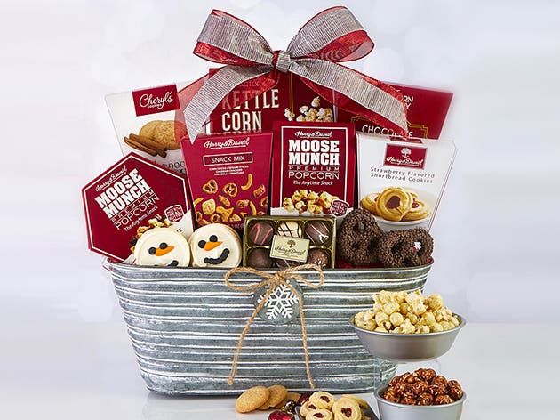 christmas gourmet food & gift baskets