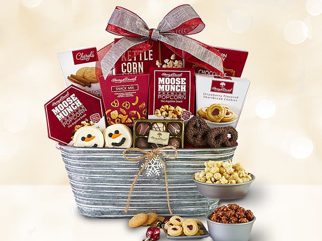 christmas gourmet food & gift baskets