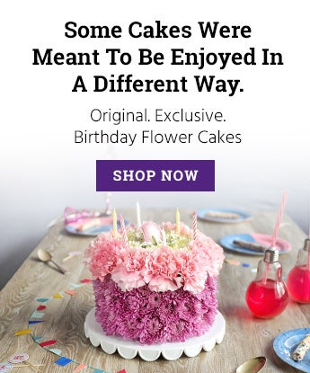 Birthday Flower Cake