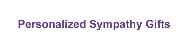 Personalized Sympathy Gifts