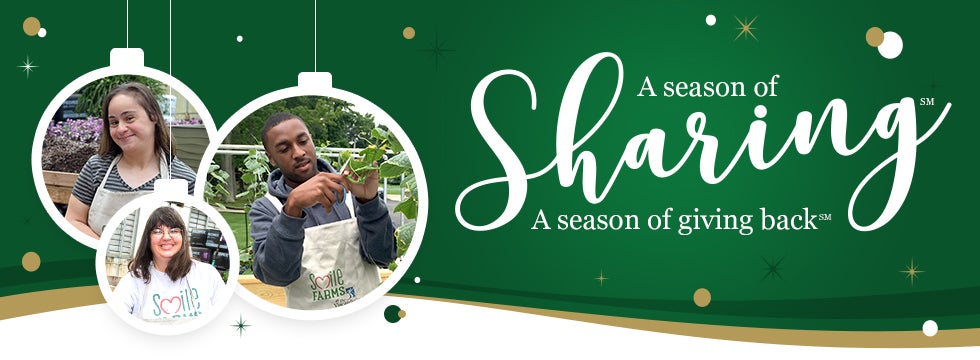 A season of sharing, A season of giving back
