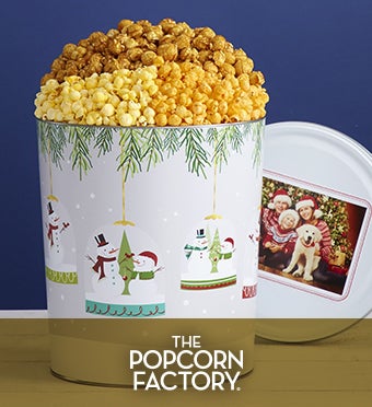 A Magical Holiday Popcorn Tin