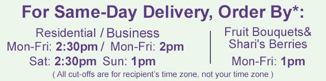 Same-Day Flowers and Gifts