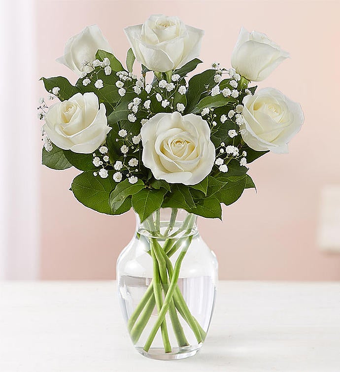 Love’s Embrace™ White Roses 
