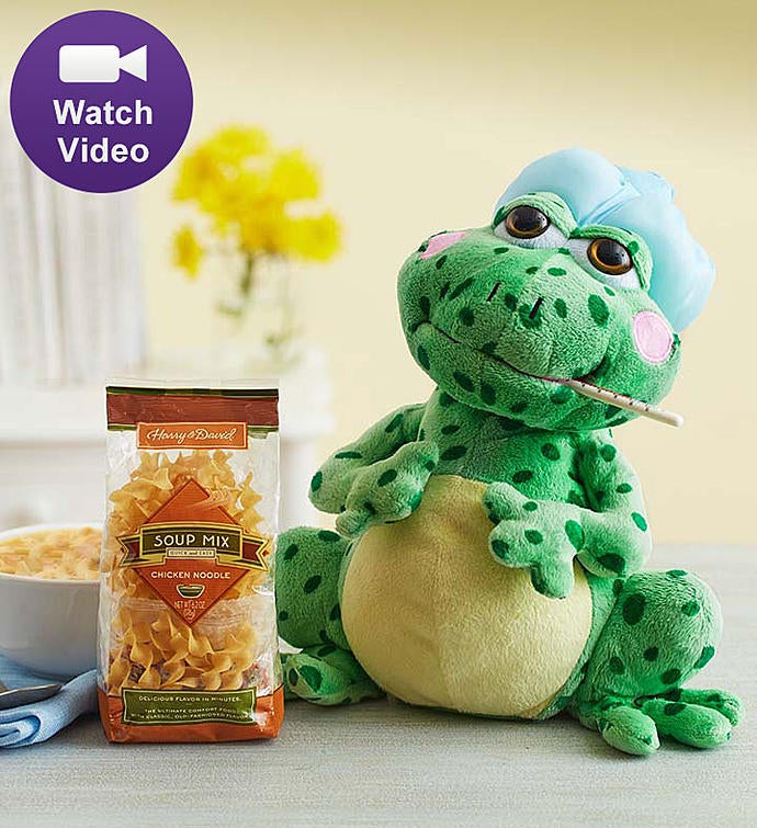 Animated Get Well Fever Frog