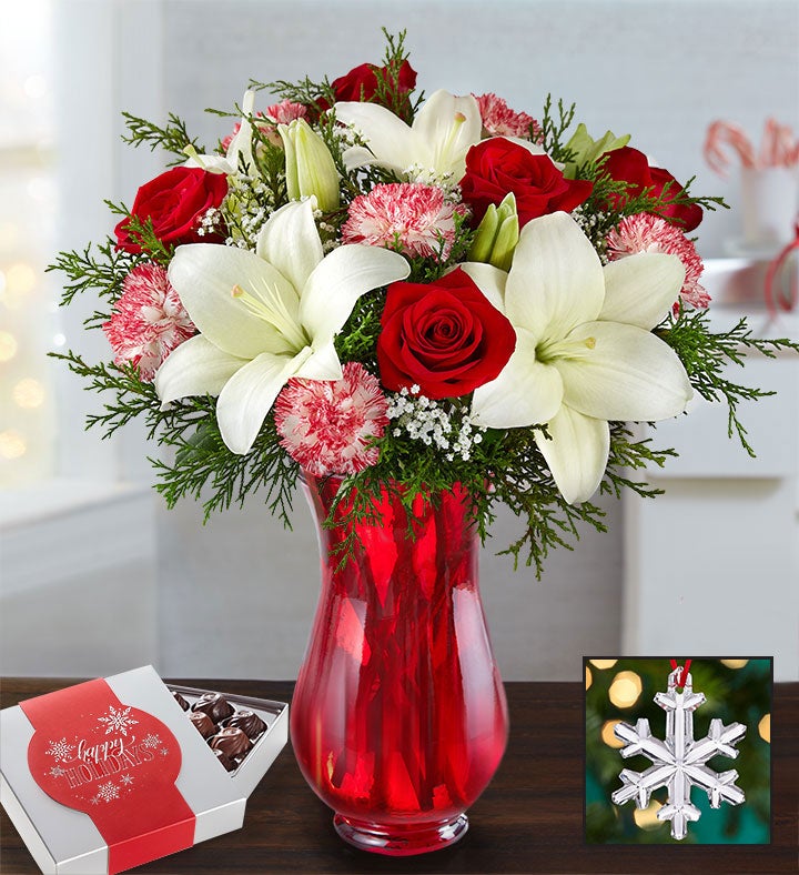 Festive Holiday Bouquet