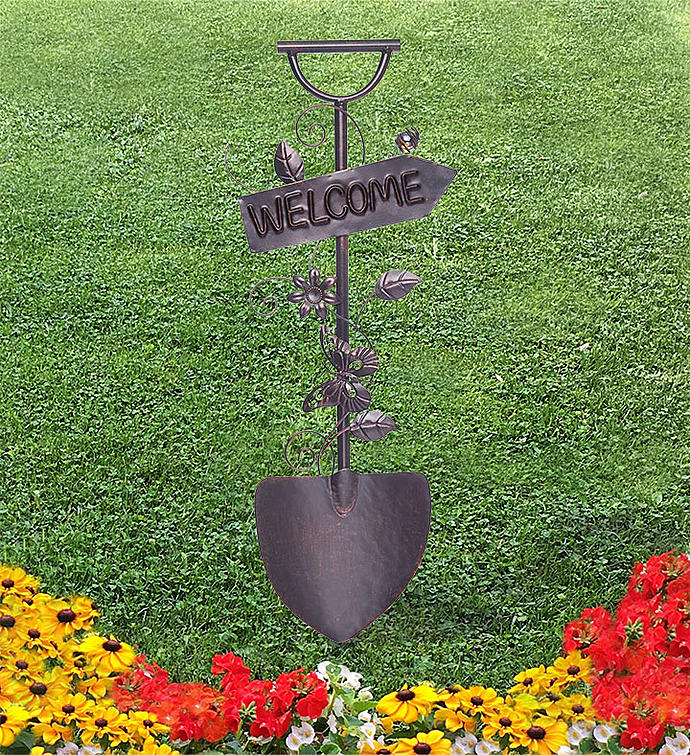 Garden Welcome Stake