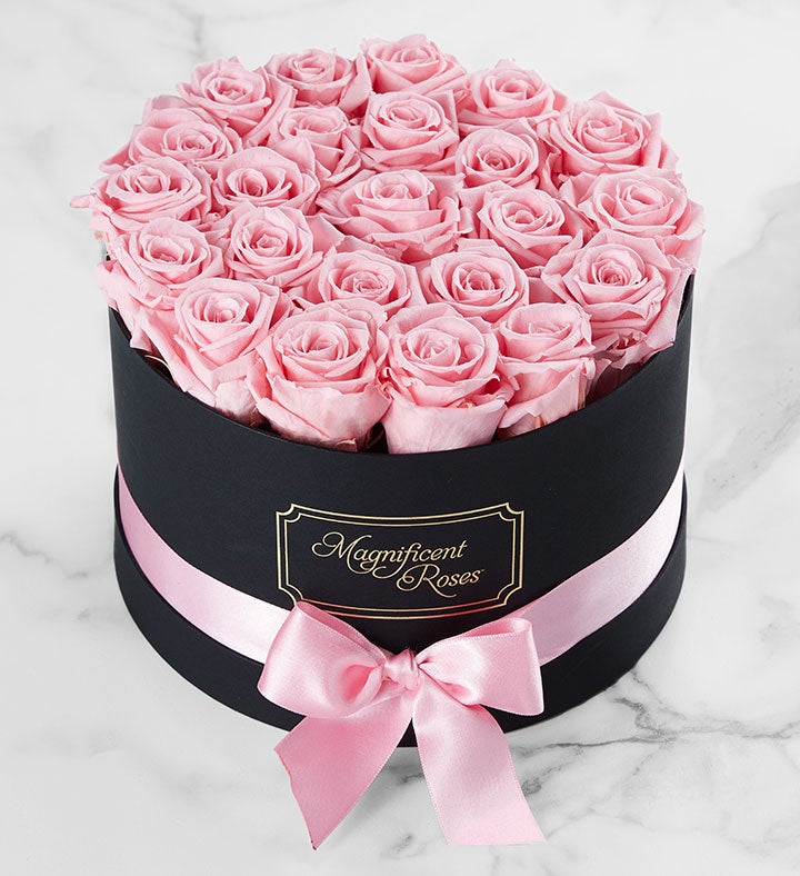 Magnificent Roses® Preserved Pink Roses