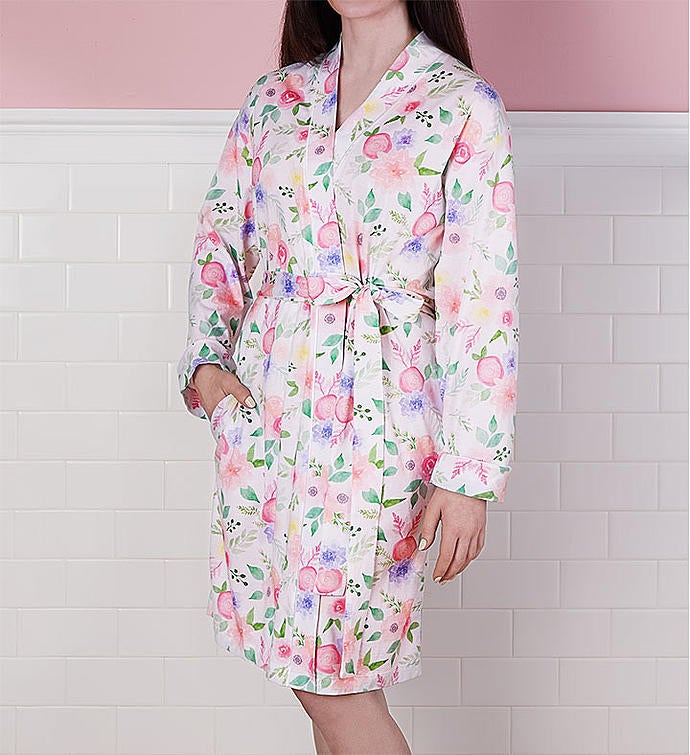 Women’s Floral Robe