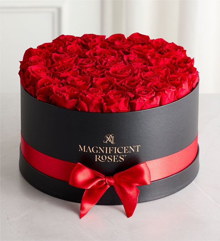 Magnificent Roses® Preserved Red Roses