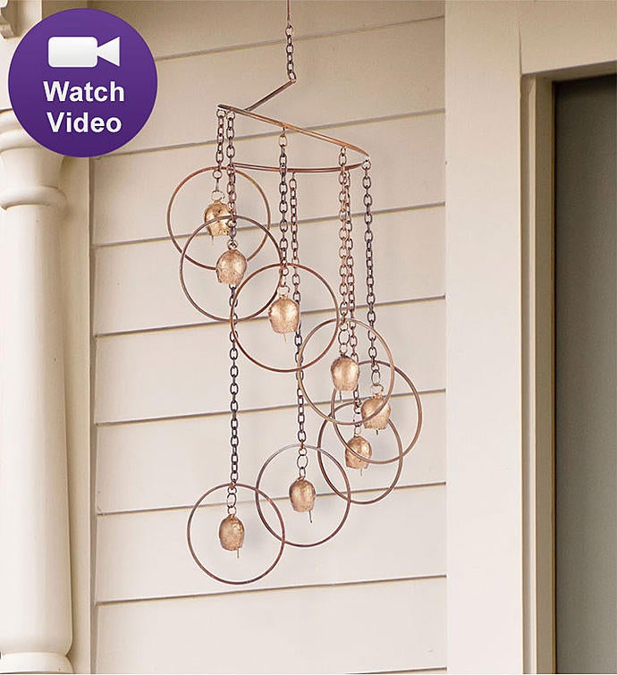 Antique Brass Windchime