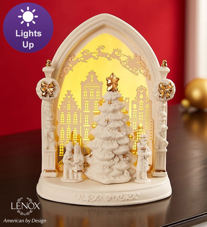 Lenox® Illuminations Town Square Scene