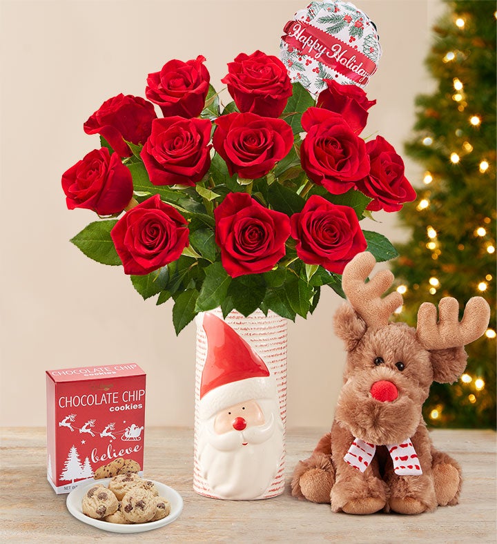 Merry Red Roses
