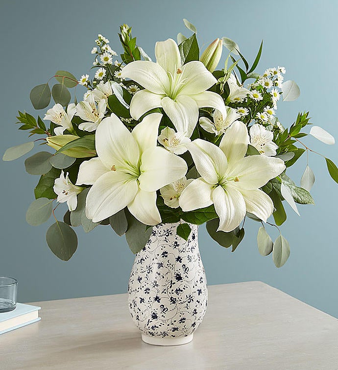 White Lily Bouquet