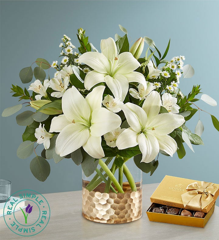 Classic Lily Bouquet by Real Simple®