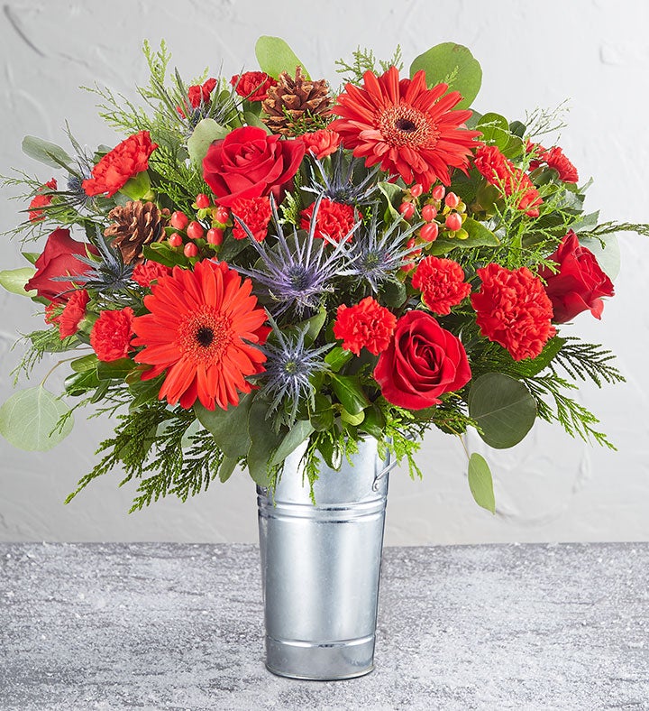 Wild Beauty Holiday Joy Bouquet