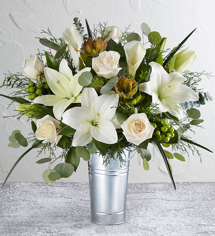 Wild Beauty Snowy Dreams Bouquet