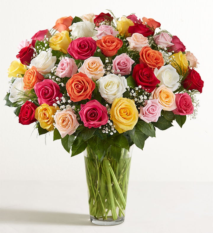 Ultimate Elegance™ Long Stem Assorted Roses 