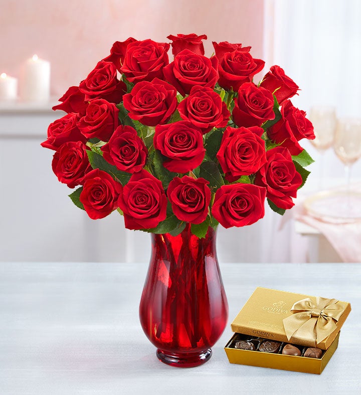 Two Dozen Red Roses